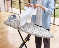 Table à Repasser Écru 130cm Glide Plus