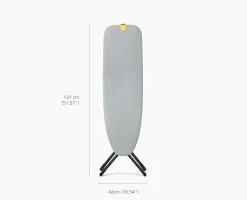 Table à Repasser Gris 110cm Glide Compacte