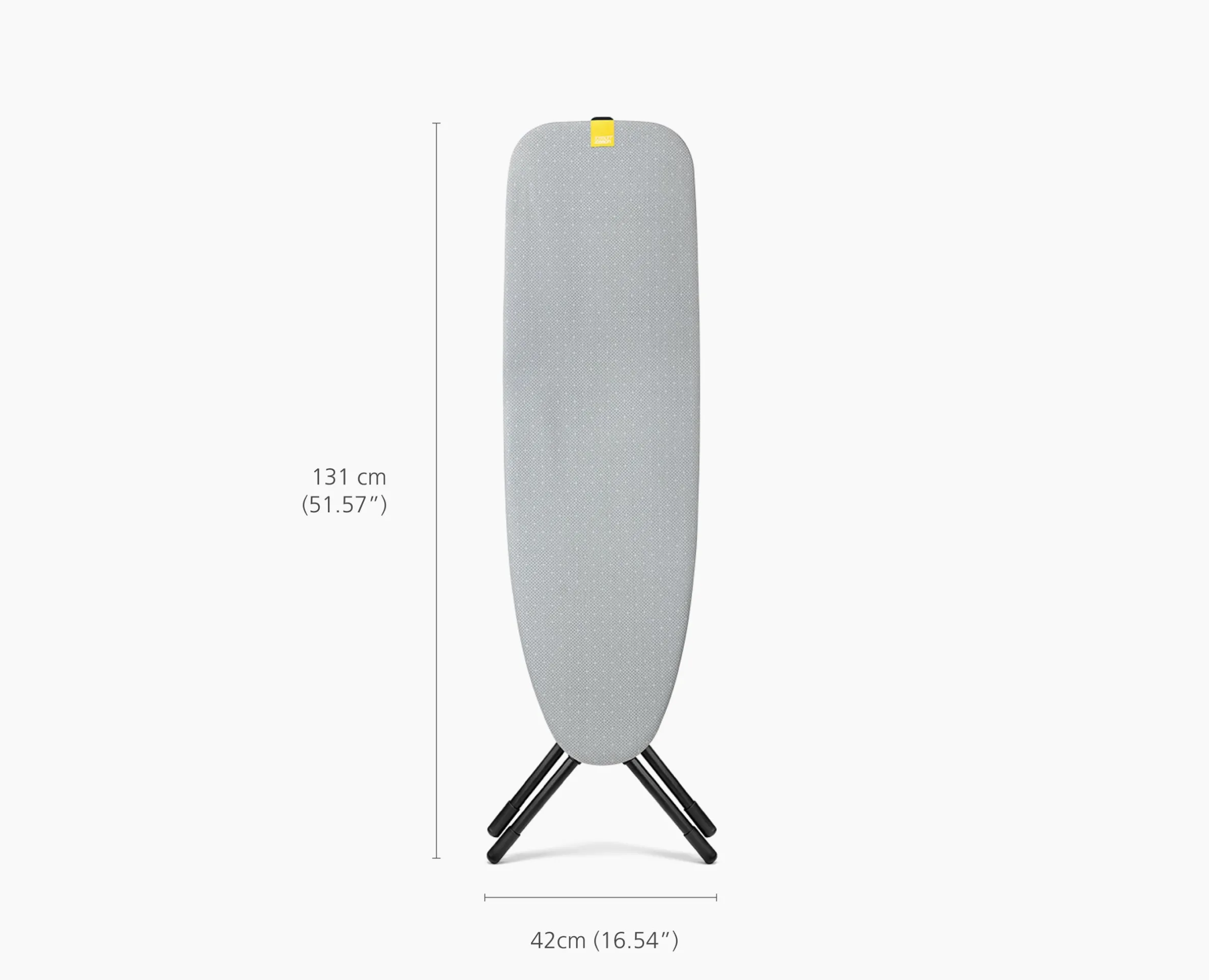 Table à Repasser Gris 110cm Glide Compacte
