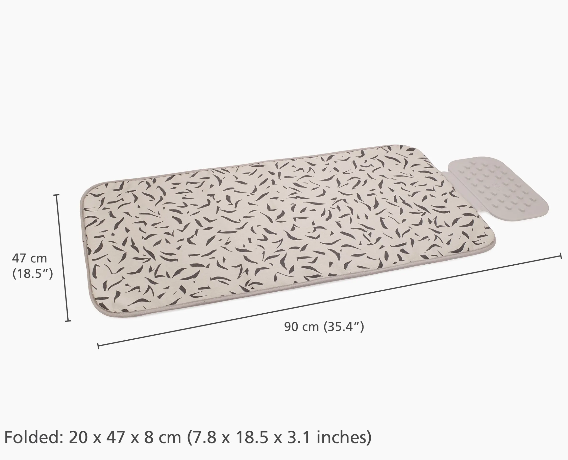 Tapis de repassage de table Swift™ écru